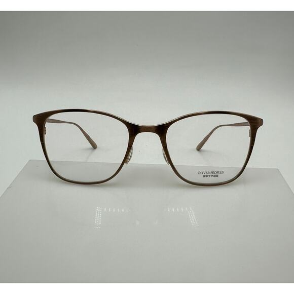 Oliver Peoples ABBE OV1153T 5204 Rose Gold Tone Titanium 100 Women's 48-19-135 - Picture 1 of 10